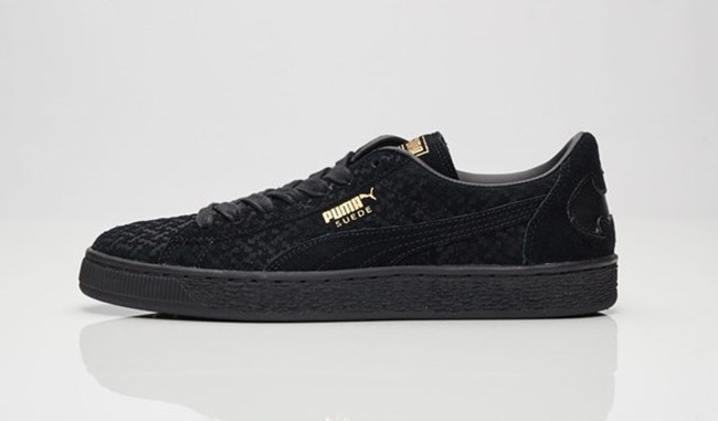 Puma Suede Batman Black Gold