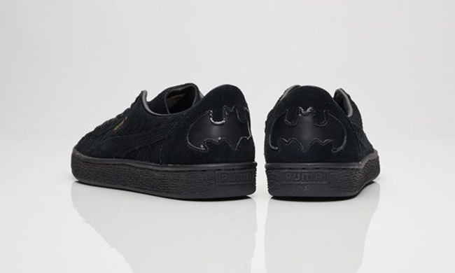 Puma Suede Batman Black Gold