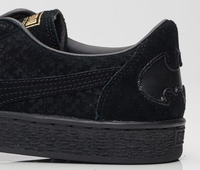 Puma Suede Batman Black Gold