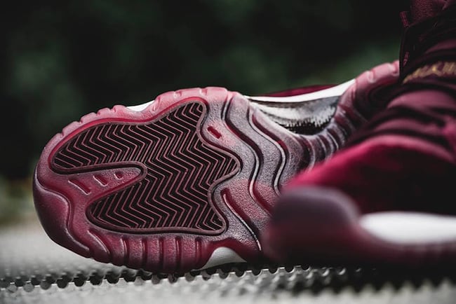 Red Velvet Air Jordan 11 Night Maroon