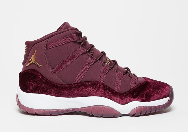 Red Velvet Air Jordan 11 Night Maroon