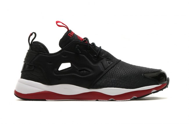 reebok furylite black red