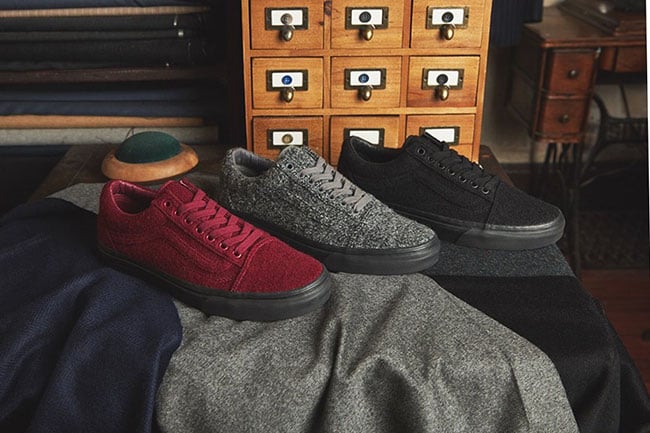 size? x Vans Old Skool Wool Pack