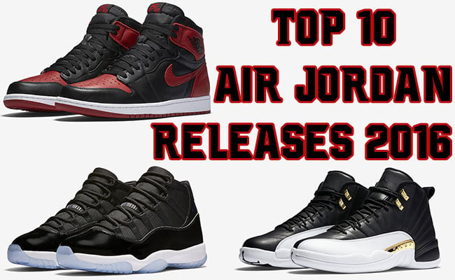 jordans released in 2016