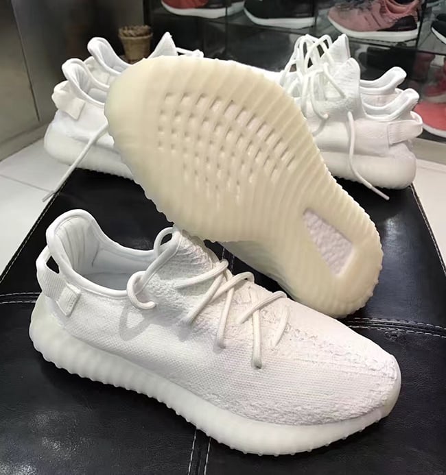 triple white yeezy release date