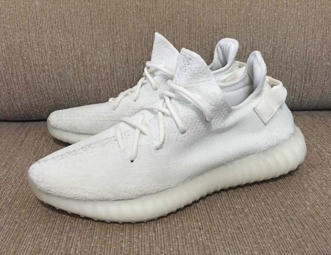 White adidas Yeezy Boost 350 V2 Release 