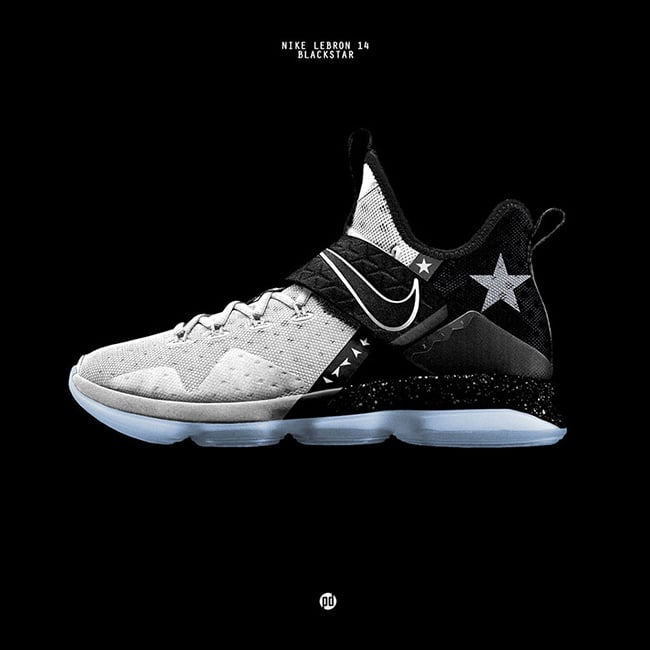 Nike LeBron 14 Bowie Blackstar