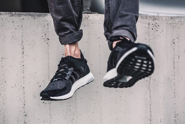 adidas Support Ultra Boost Primeknit Core Black SneakerFiles