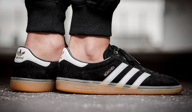 adidas Munchen Black Gum