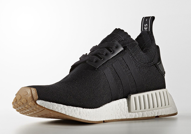 adidas NMD R1 Primeknit Black Gum Pack