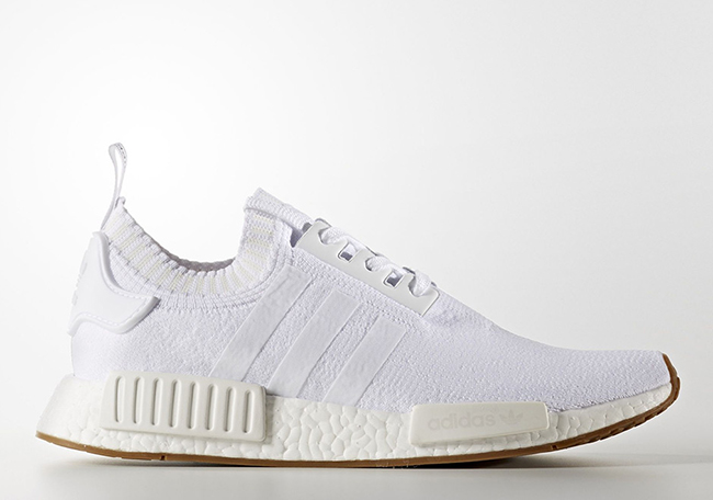 adidas NMD R1 Primeknit White Gum Pack