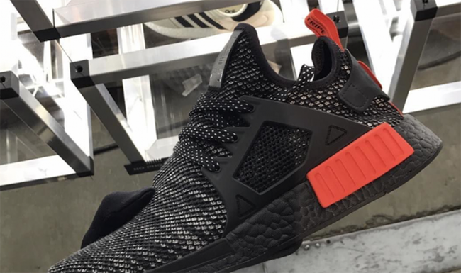 adidas nmd xr1 black red