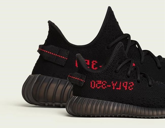 adidas Yeezy 350 Boost V2 Black Red Release Date