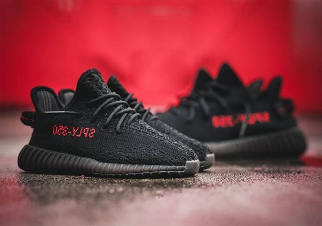 yeezy black and red sply 350