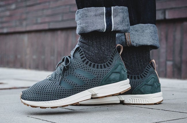 adidas ZX Flux Primeknit Utility Ivy