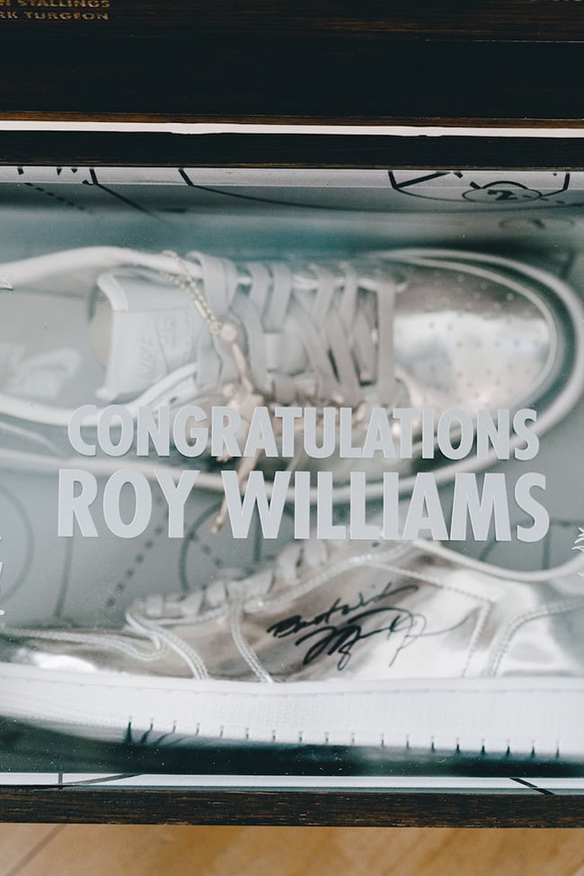 Air Jordan 1 Low Pinnacle Roy Williams 800 Wins