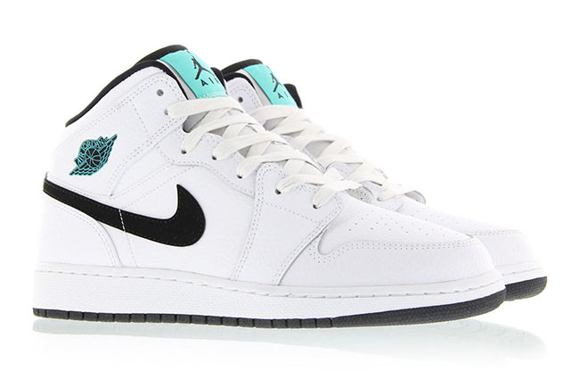 Air Jordan 1 Mid BG Hyper Jade