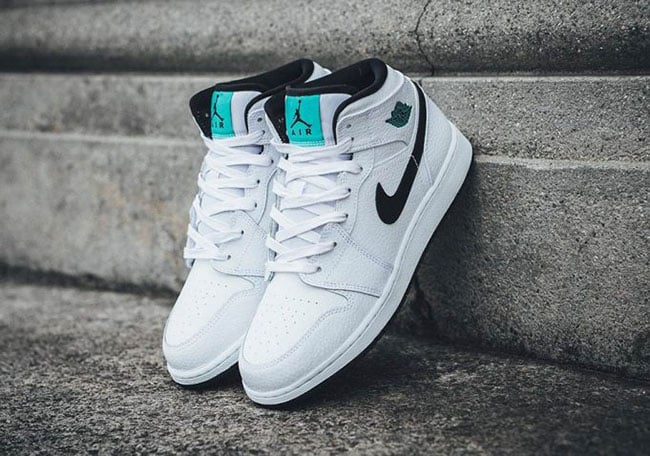 Air Jordan 1 Mid BG Hyper Jade