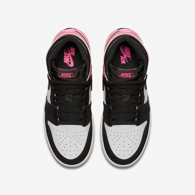 Air Jordan 1 Retro High OG Valentines Day Pink Black