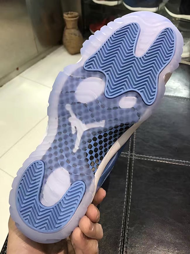 Air Jordan 11 Low Columbia University Blue