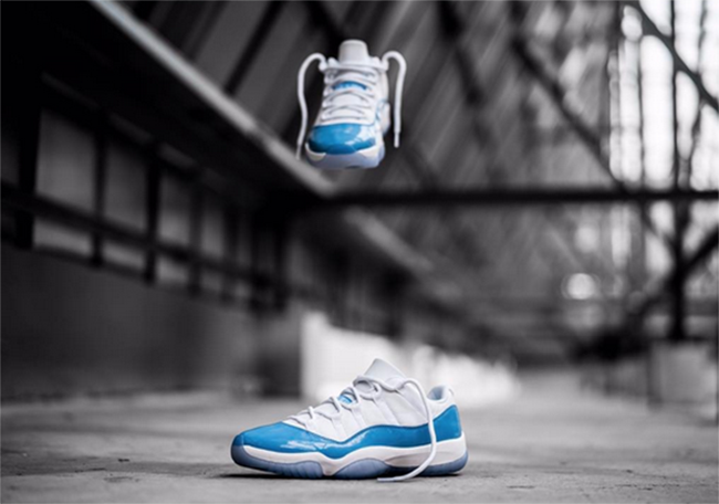 Air Jordan 11 Low UNC University Blue