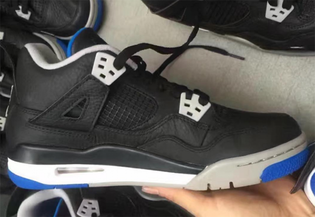 black blue grey jordan 4