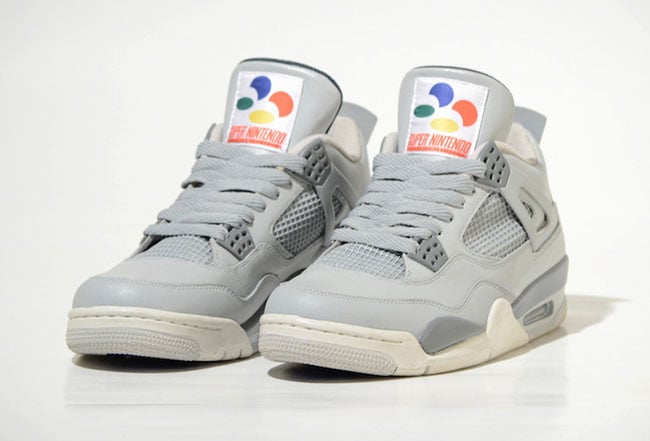 Air Jordan 4 Super Nintendo Custom