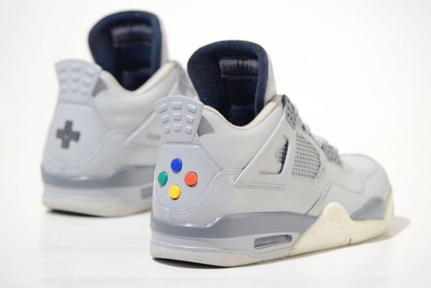 Air Jordan 4 Super Nintendo Custom | SneakerFiles