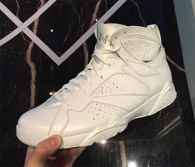 jordan 7 white metallic silver