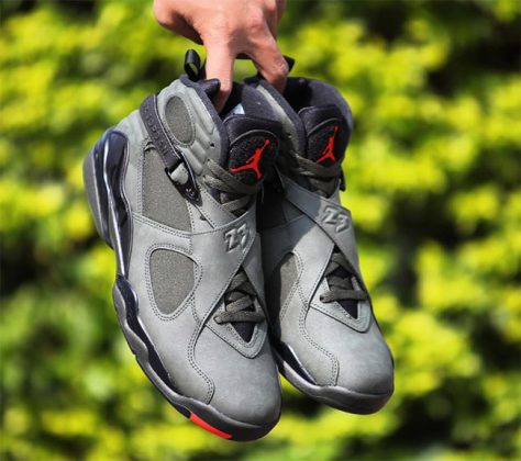jordan 8 take flight on feet