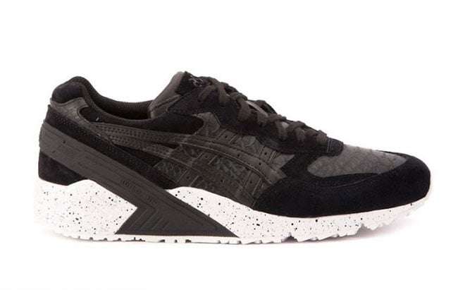 asics snake noir