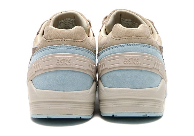 Asics Gel Sight Taupe Brown Light Blue