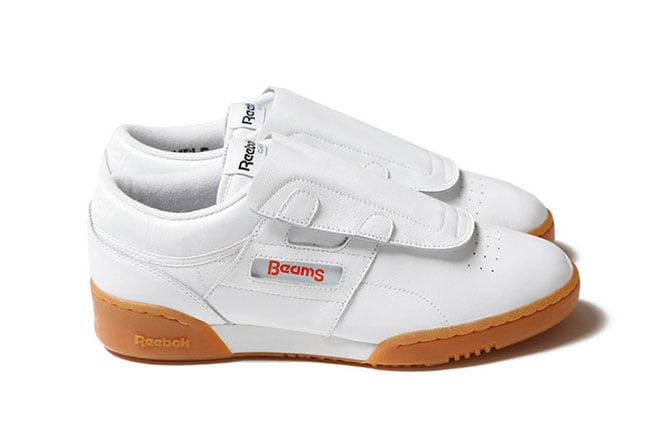 BEAMS x Reebok Workout Clean White Gum