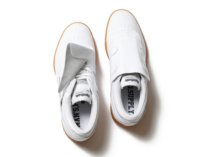 BEAMS x Reebok Workout Clean White Gum