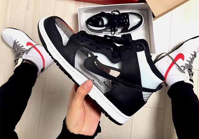 COMME des GARCONS x Nike Dunk High Clear