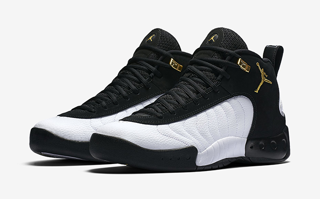 black and gold jumpman