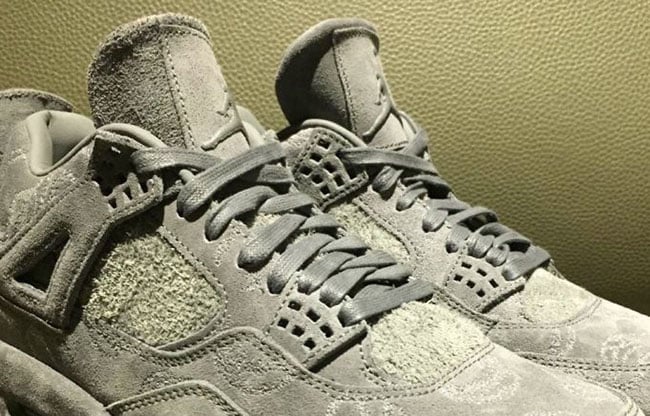KAWS Air Jordan 4 Grey Suede Release Date