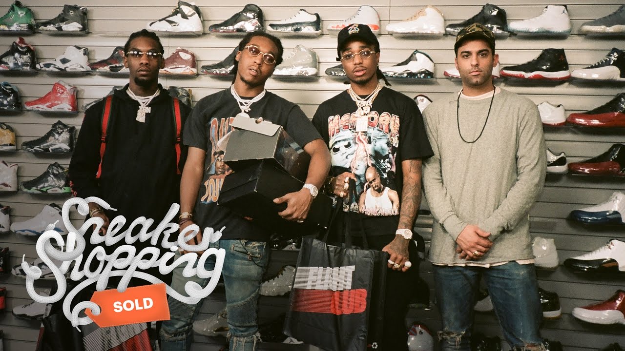 Migos Goes Sneaker Shopping