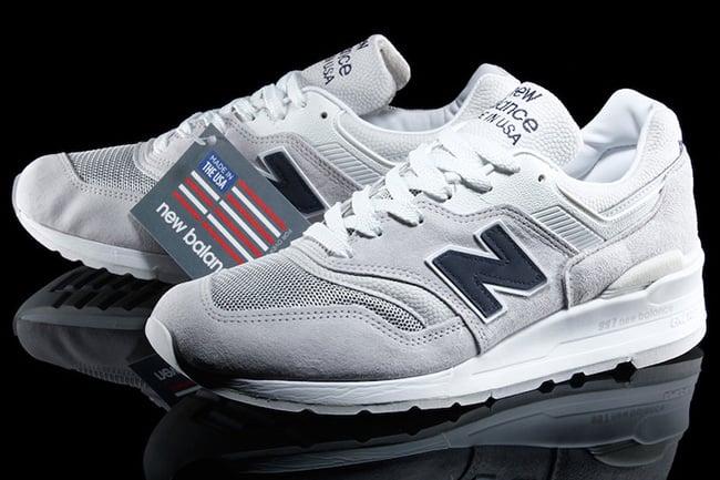 New Balance 997 Premium White Navy