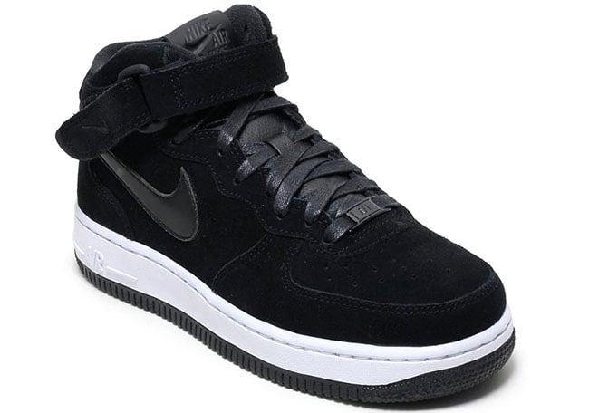 Nike Air Force 1 Mid Black Suede