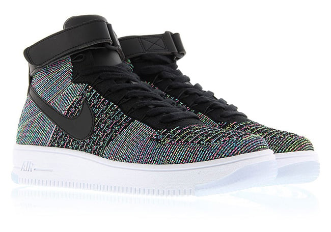 Nike Air Force 1 Mid Flyknit Multi Color