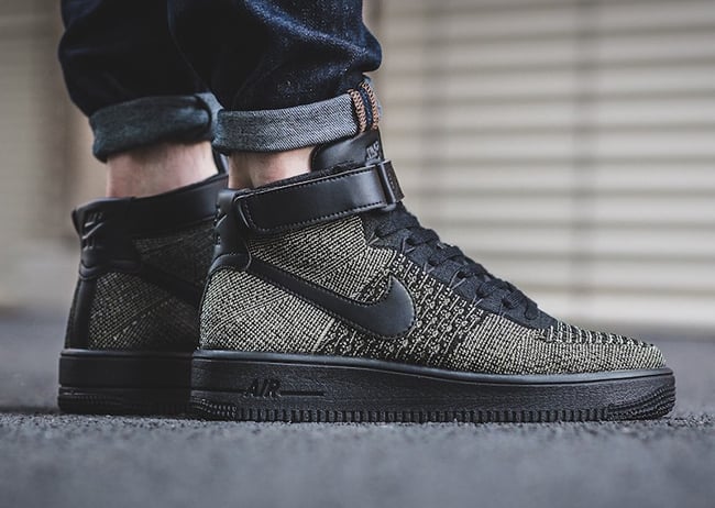 Nike Air Force 1 Ultra Flyknit Mid Palm Green 817420-301 ...