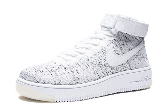 Nike Air Force 1 Ultra Flyknit Mid White Black