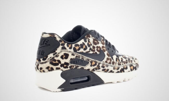 nike air max 90 leopard black sail