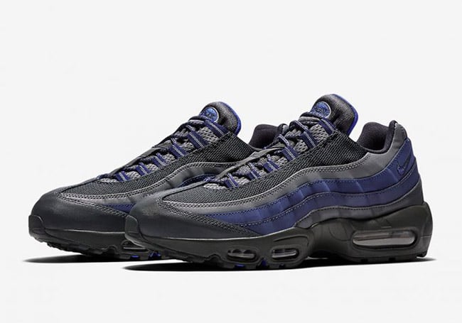 nike 95 blue and grey