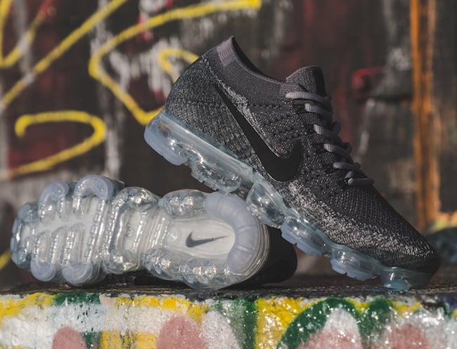 Nike Air VaporMax On Feet Black