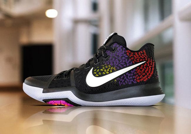 kyrie 3 black and purple