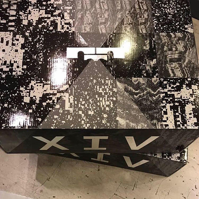 Nike LeBron 14 Black White Ice Packaging Box