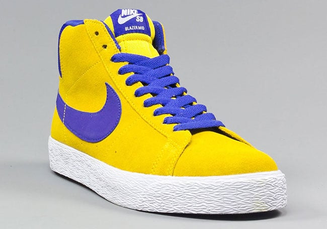 Nike SB Blazer Mid Tour Yellow