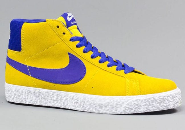 Nike SB Blazer Mid Tour Yellow